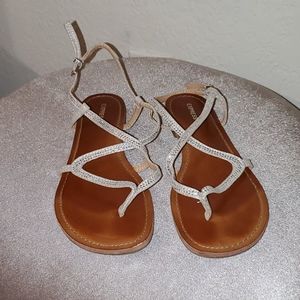 Silver Express Sandals